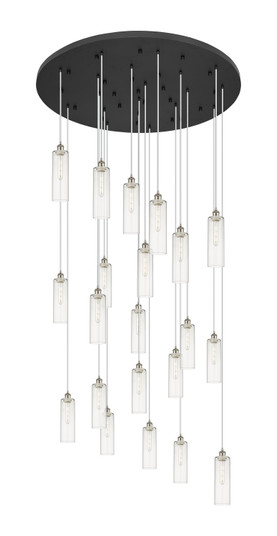 Downtown Urban 21 Light Pendant in Brushed Satin Nickel (405|148BK-B-21P-SN-G434-12CL)