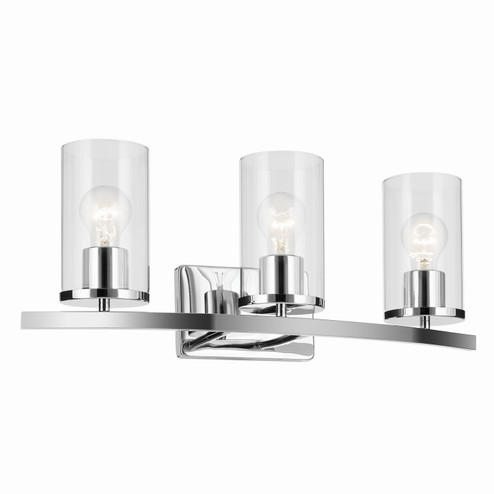 Crosby Three Light Bath in Chrome (12|45497CHCLR)
