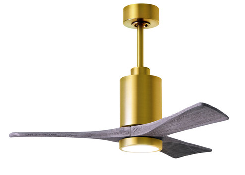 Patricia-3 42'' Ceiling Fan in Brushed Brass (101|PA3-BRBR-BW-42)