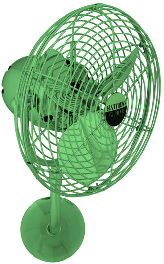 Michelle Parede 19'' Wall Fan in Esmerelda (101|MP-GREEN-MTL)