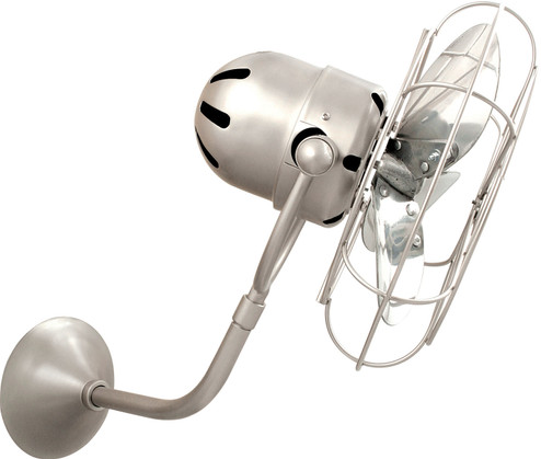 Michelle Parede 13'' Wall Fan in Brushed Nickel (101|MP-BN-MTL-DAMP)