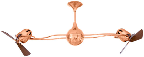 Italo Ventania Ceiling Fan in Polished Copper (101|IV-CP-WD)