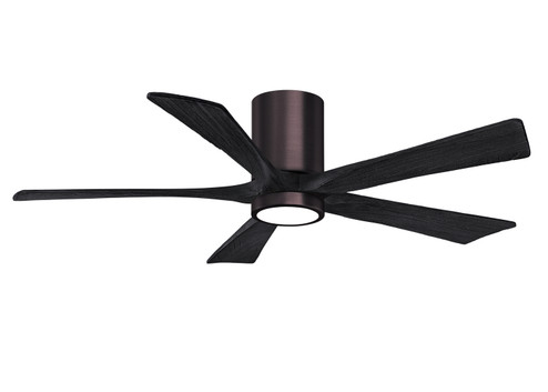 Irene-5HLK 52'' Ceiling Fan in Brushed Bronze (101|IR5HLK-BB-BK-52)