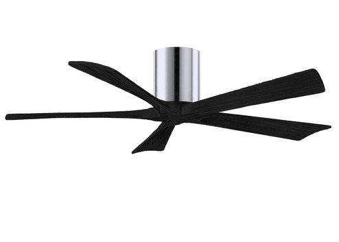 Irene-5H 52'' Ceiling Fan in Polished Chrome (101|IR5H-CR-BK-52)