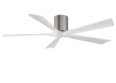 Irene-5H 60'' Ceiling Fan in Brushed Pewter (101|IR5H-BP-MWH-60)