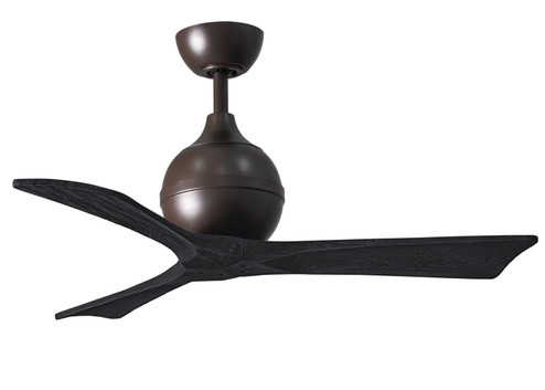Irene-3 42'' Ceiling Fan in Textured Bronze (101|IR3-TB-BK-42)