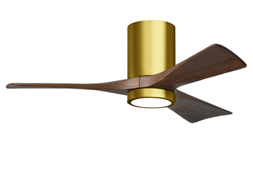 Irene-3HLK 42'' Ceiling Fan in Brushed Brass (101|IR3HLK-BRBR-WA-42)
