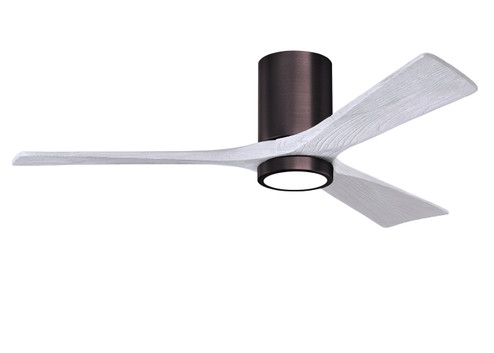 Irene-3HLK 52''Ceiling Fan in Brushed Bronze (101|IR3HLK-BB-MWH-52)