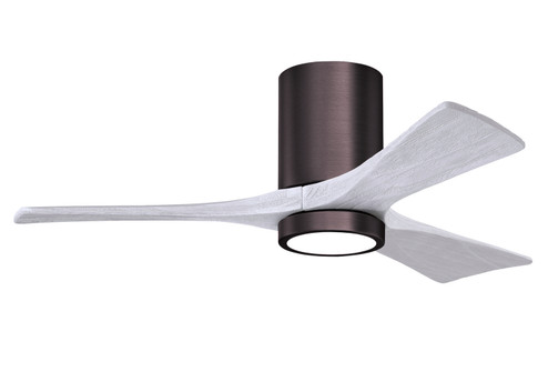 Irene-3HLK 42''Ceiling Fan in Brushed Bronze (101|IR3HLK-BB-MWH-42)