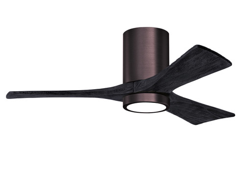Irene-3HLK 42'' Ceiling Fan in Brushed Bronze (101|IR3HLK-BB-BK-42)