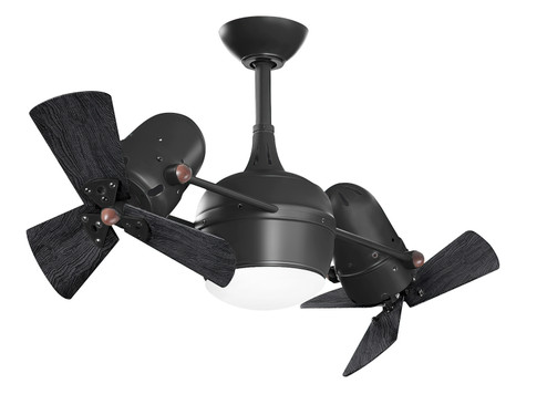 Dagny - LK Ceiling Fan in Matte Black (101|DGLK-BK-WDBK)