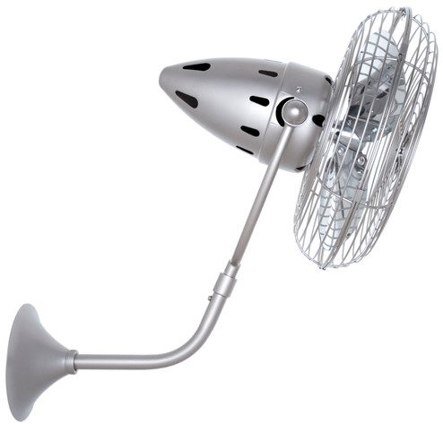 Bruna Parede 19'' Ceiling Fan in Brushed Nickel (101|BP-BN-MTL-DAMP)