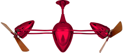 Ar Ruthiane 48'' Ceiling Fan in Rubi (101|AR-RED-WD)