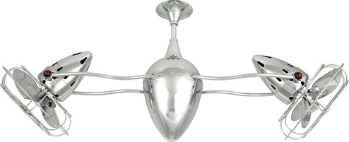 Ar Ruthiane Ceiling Fan in Polished Chrome (101|AR-CR-MTL-DAMP)