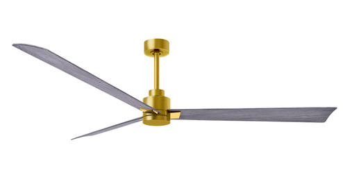 Alessandra 72'' Ceiling Fan in Brushed Brass (101|AK-BRBR-BW-72)