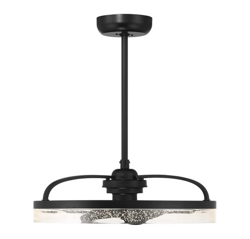Lyria LED Fan D'Lier in Matte Black (51|24-FD-845-89)