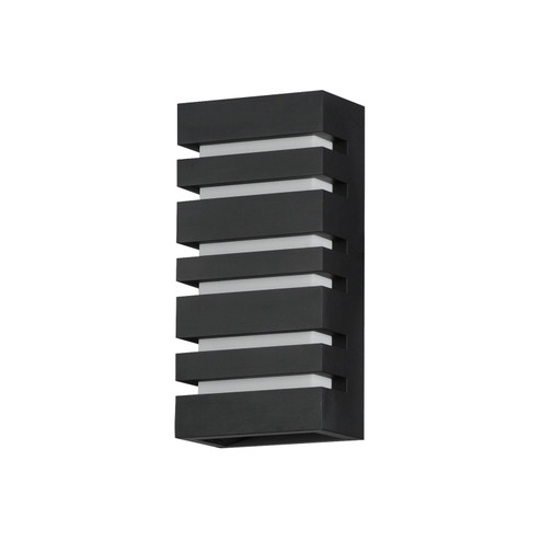 Keyes LED Outdoor Wall Sconce in Black (16|86262BK)