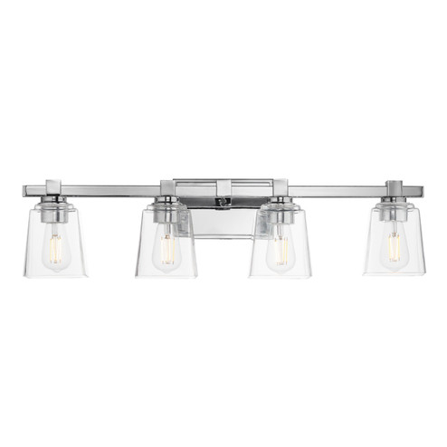 Cubos Four Light Bath Vanity in Polished Chrome (16|21384CLPC)