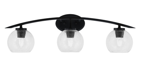 Kurve Three Light Bath Bar in Matte Black (200|3723-MB-4100)