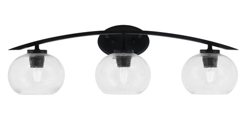 Kurve Three Light Bath Bar in Matte Black (200|3723-MB-202)