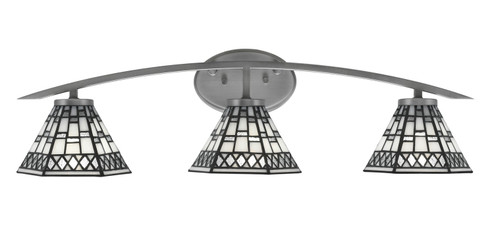 Kurve Three Light Bath Bar in Graphite (200|3723-GP-9105)