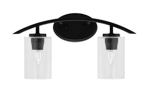 Kurve Two Light Bath Bar in Matte Black (200|3722-MB-300)