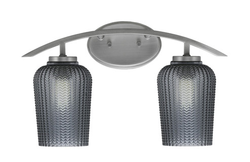 Kurve Two Light Bath Bar in Graphite (200|3722-GP-4252)