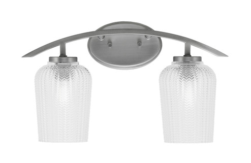 Kurve Two Light Bath Bar in Graphite (200|3722-GP-4250)
