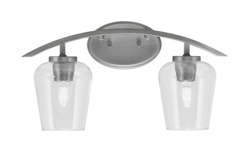 Kurve Two Light Bath Bar in Graphite (200|3722-GP-210)