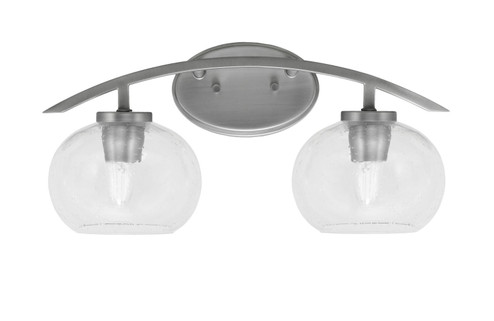 Kurve Two Light Bath Bar in Graphite (200|3722-GP-202)