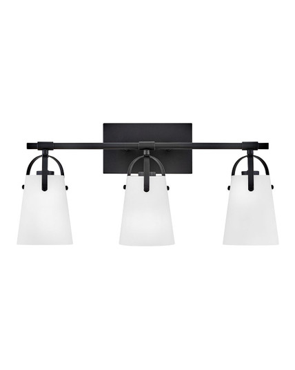 Foster LED Vanity in Black (13|5133BK-OP)