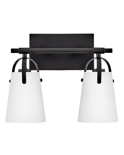 Foster LED Vanity in Black (13|5132BK-OP)