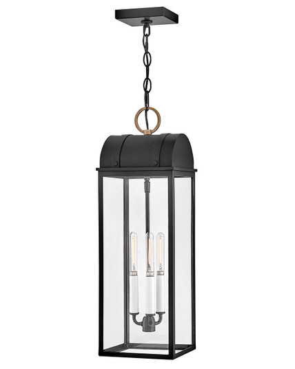 Campbell LED Hanging Lantern in Black (13|10662BK-BU)