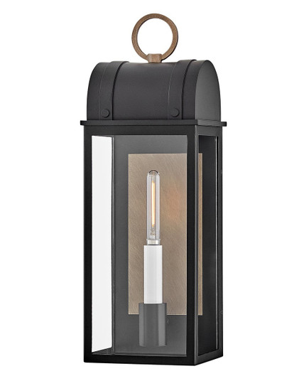 Campbell LED Outdoor Wall Mount in Black (13|10660BK-BU)