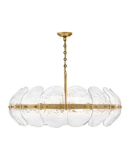 Lillia LED Chandelier in Heritage Brass (138|FR30514HB)
