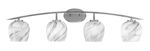 Kurve Four Light Bath Bar in Graphite (200|3724-GP-4819)