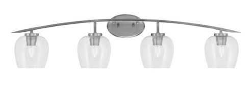 Kurve Four Light Bath Bar in Graphite (200|3724-GP-4810)