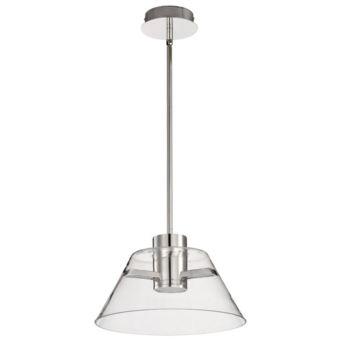 Edmond LED Pendant in Polished Nickel (72|62-2051)