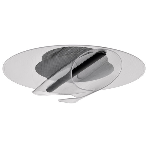 Geneva LED Flush Mount in Matte Black (72|62-2024)