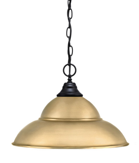 Chain One Light Pendant in Matte Black (200|10-MB-429-NAB)