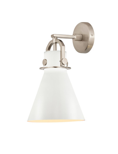 Downtown Urban One Light Wall Sconce in Brushed Brass (405|410-1W-BB-M411-8W)