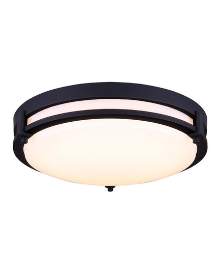 Gilda LED Flush Mount in Black (387|LFM112A13BK)