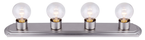 Vanity Four Light Vanity in Brushed Pewter (387|IVLBS1451)
