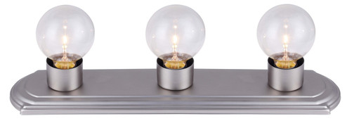 Vanity Three Light Vanity in Brushed Pewter (387|IVLBS1351)