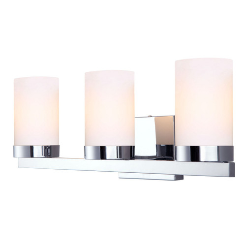 Milo Three Light Vanity in Chrome (387|IVL429A03CH)