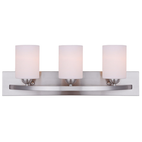 Hampton Three Light Vanity in Brushed Pewter (387|IVL370A03BPT)