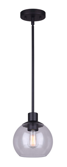 Landry One Light Pendant in Black (387|IPL560B01BK)