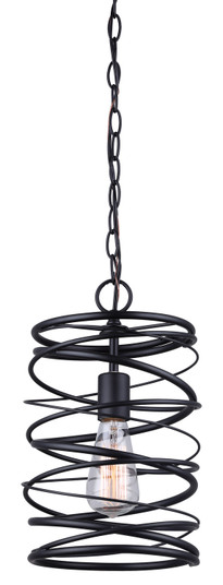 Ryland One Light Pendant in Black (387|IPL411B01BK)