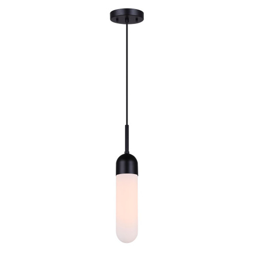 Bevin One Light Pendant in Matte Black (387|IPL1126A01BK)
