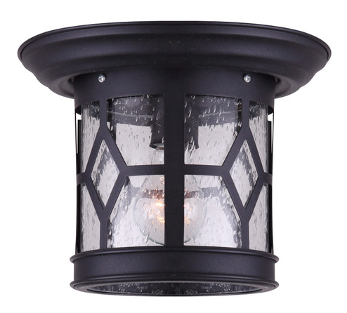 Atlanta One Light Outdoor Downlight in Black (387|IOL207BK)
